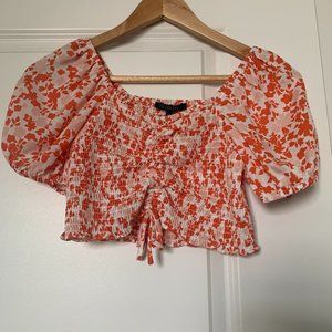 Floral Crop Top